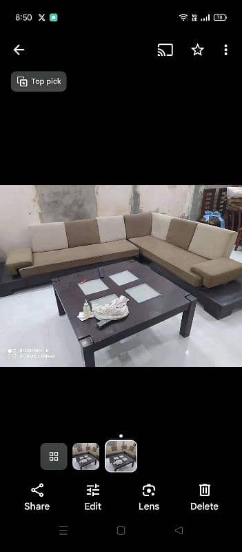 New brand poshesh L shap sofa 4
