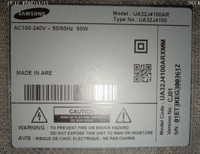 Samsung Original led 32" 03-17-88-23-175 1