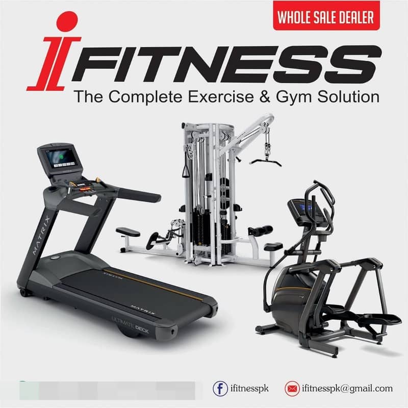 Treadmills Stock For Sale ( Commercial & Individiual ) Gym All Machine 0