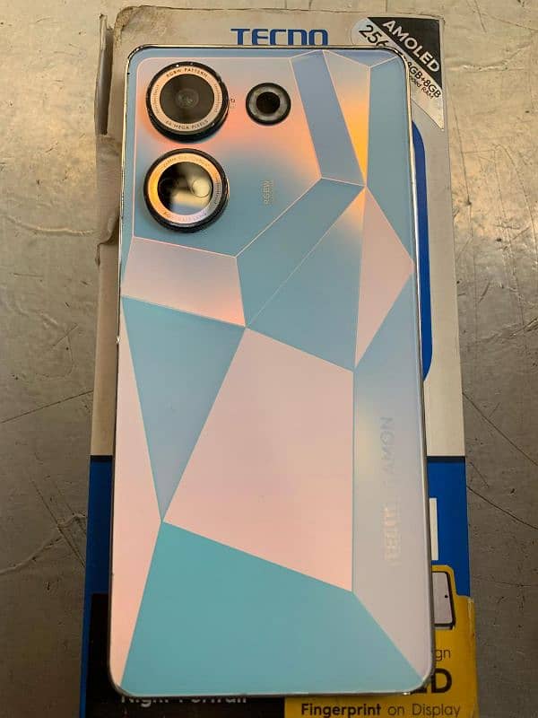 Tecno camon 20 8+8gb 256gb with box 5