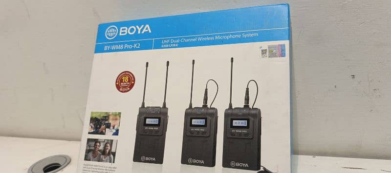 Boya BY-WM8 Pro-K2 microphone system 2
