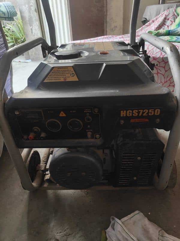 Hyundai HGS 7250 7kva generator 0