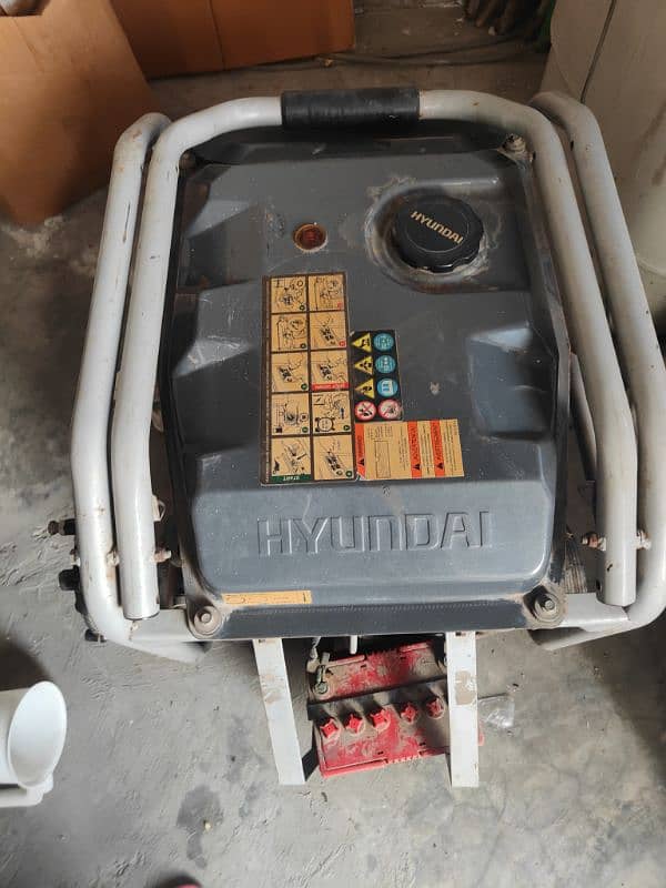 Hyundai HGS 7250 7kva generator 2