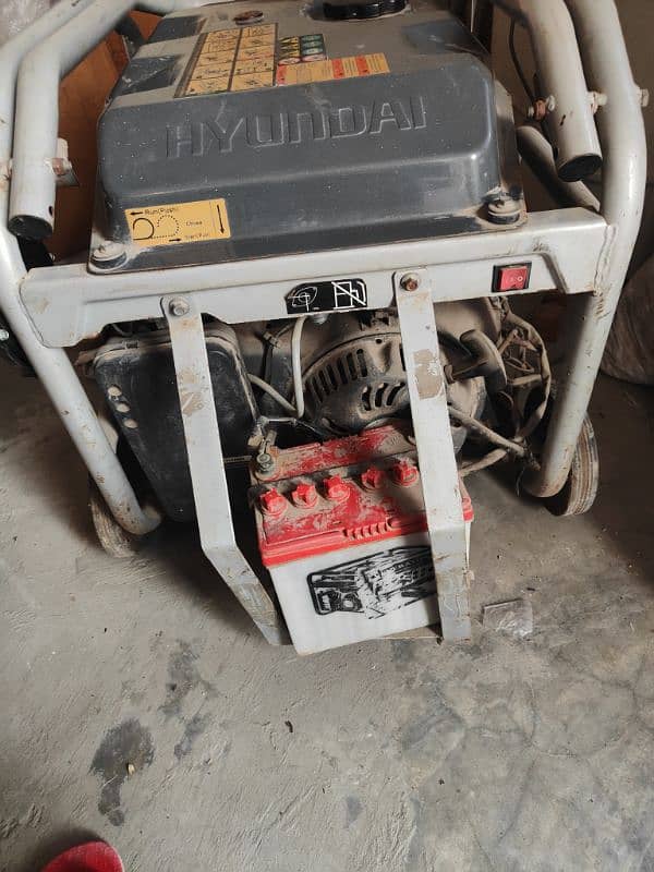 Hyundai HGS 7250 7kva generator 3