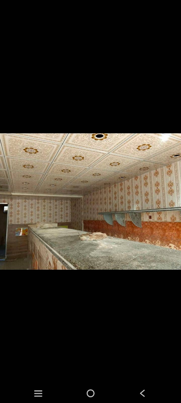 2*2 ceiling - gypsum board - Ceiling light - ceiling design 3