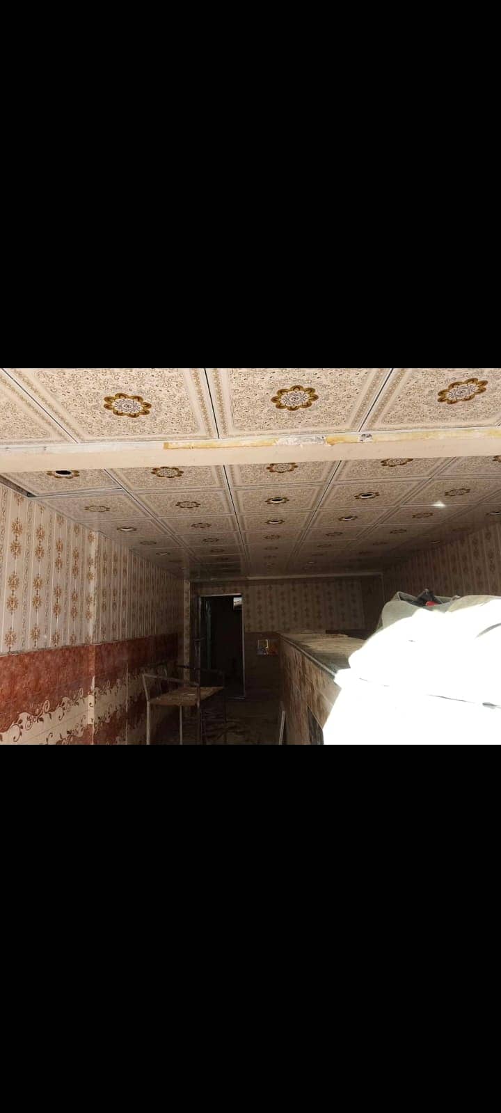 2*2 ceiling - gypsum board - Ceiling light - ceiling design 6