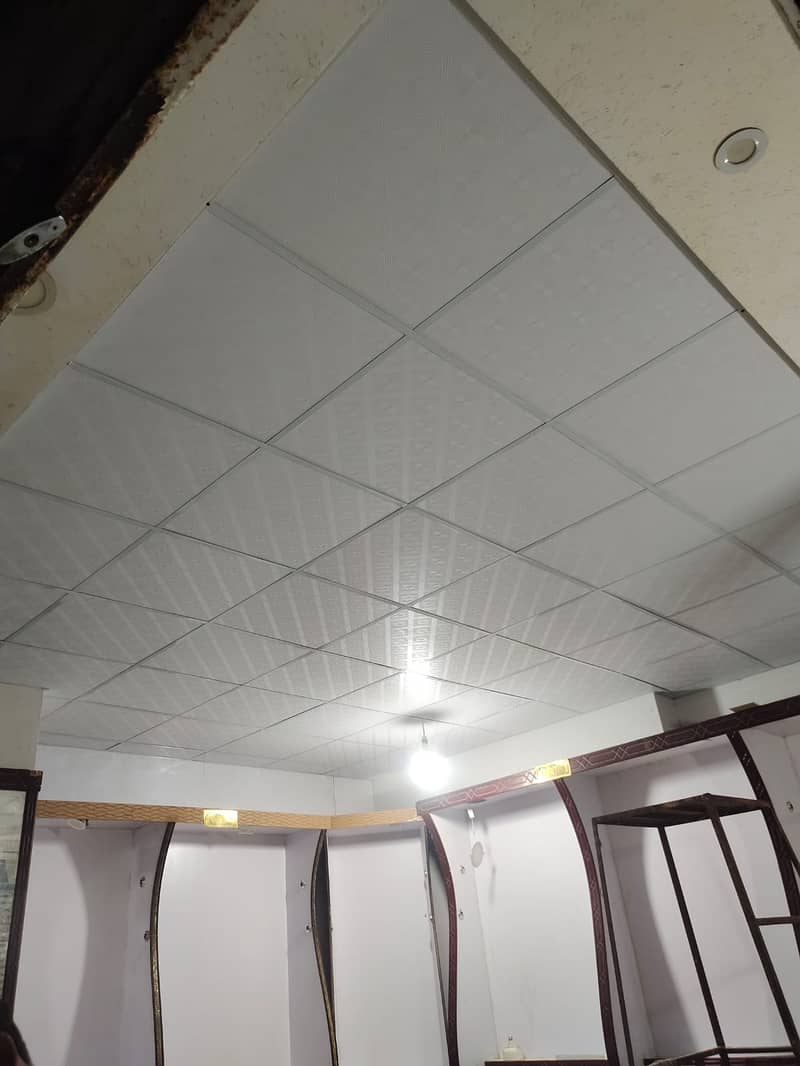 2*2 ceiling - gypsum board - Ceiling light - ceiling design 11