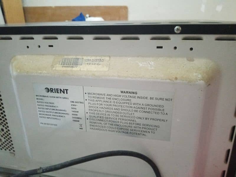 orient oven for sale New condition 1