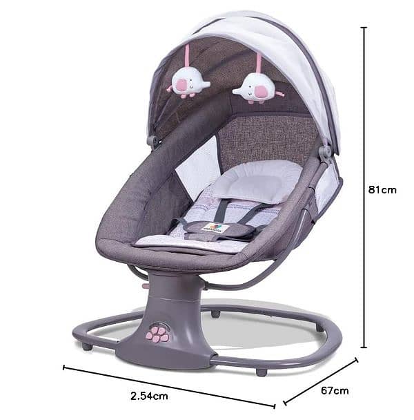 Mastela 3-in-1 Deluxe Multi-Functional Bassinet Swing 2