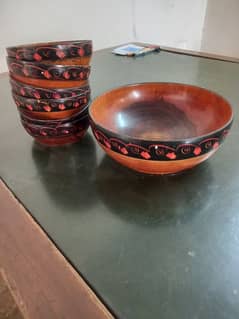 Wooden Bowl Set