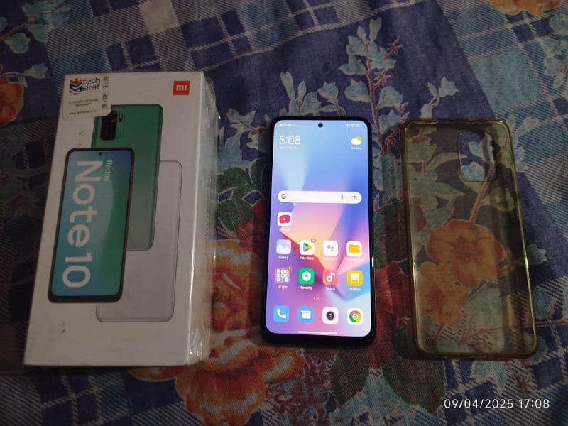 Redmi note 10 with box 4+2gb 128gb sealed set 1