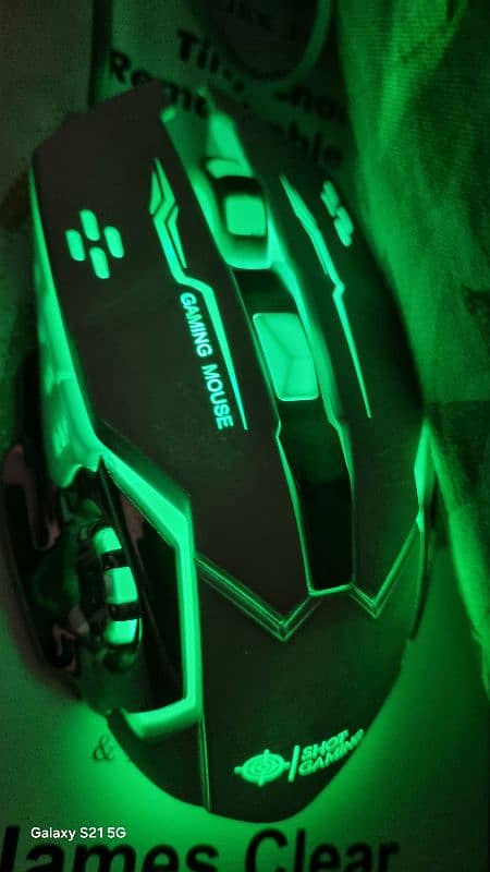Gaming mouse rgb perfect for gamers. wire mouse. fine condition 2