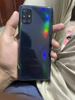 Samsung A71 Available 8/128 Good Condition in Display Fingerprint