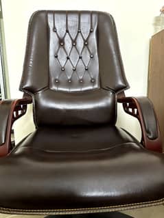 Brown colour office chair