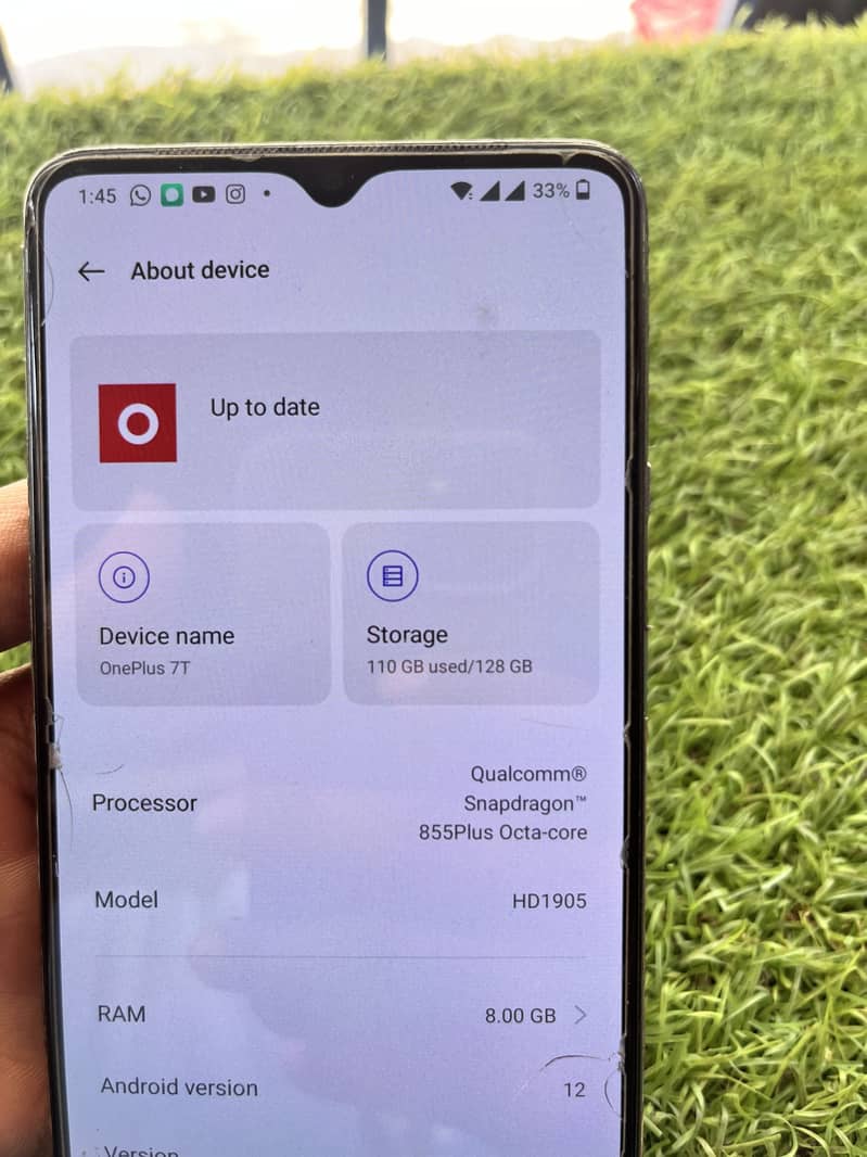 One plus 7T pta aprove 1