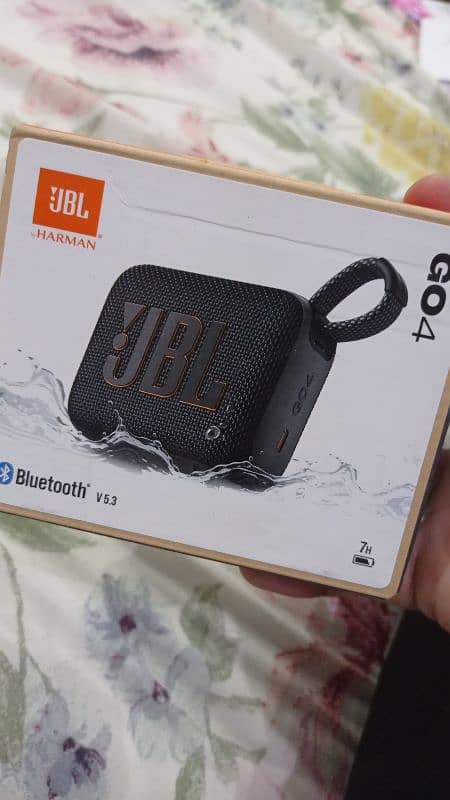 JBL GO 4 Bluetooth speaker 0