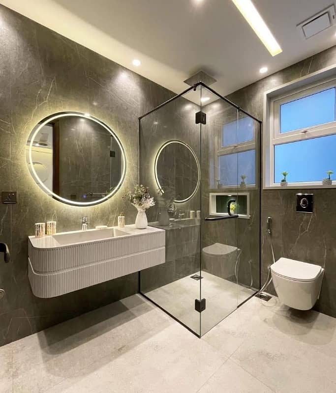 5 Marla modern design house available for sale in 9 town DHA lahore 7