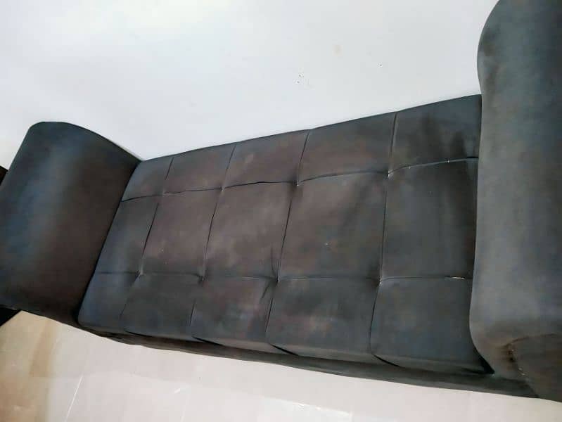 Modern Diwan Chaise Lounge Sofa in Good Condition 1