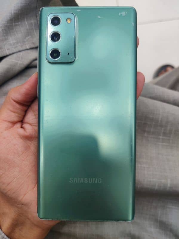 Samsung note note 20 5g 8/256 with original spen 2
