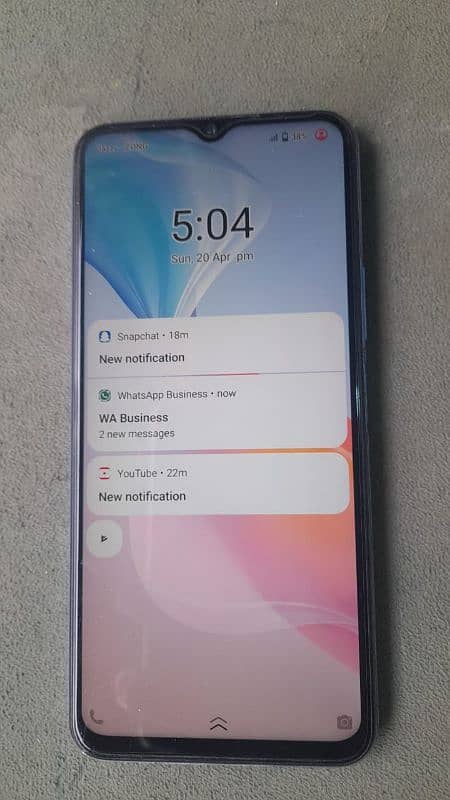 Vivo Y33s 8/128 with 5000 mah battery 18w fast charge 6