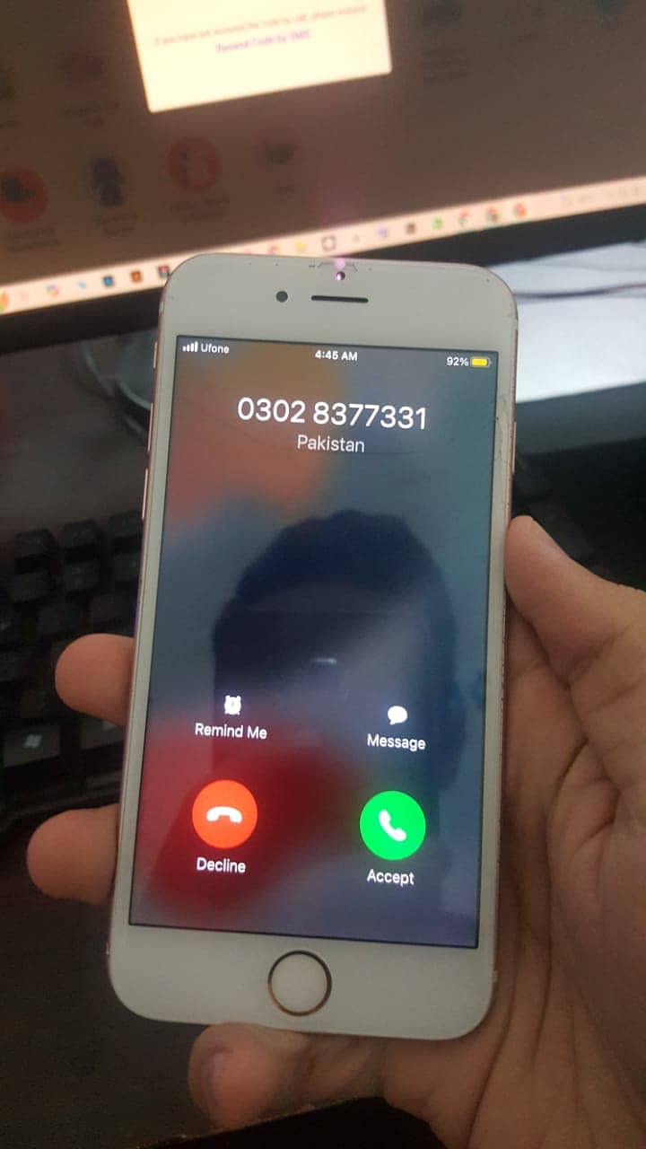 iPhone 6S For Sale, PTA and Full Battery Health. Details 2
