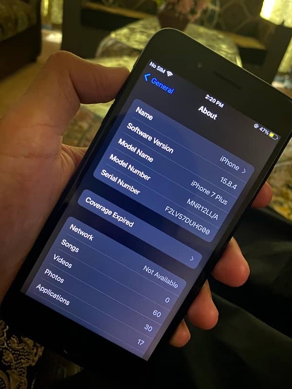 I phone 7 plus non pta 9