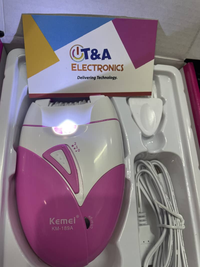 Ladies Epilator Trimmer Shaver Trimmers Keme 6