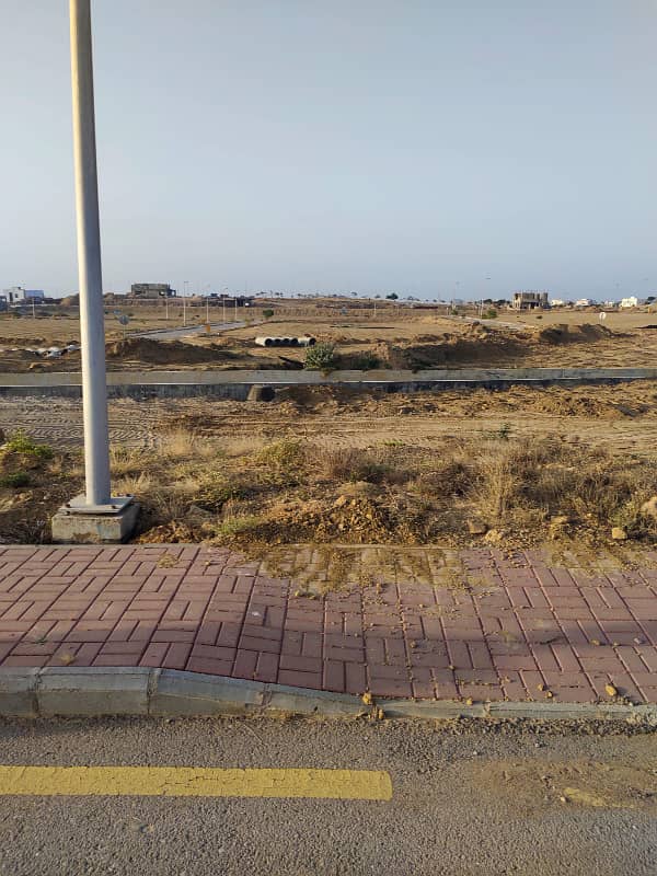 Ali Block residential plot available for sell in Bahria Town Karachi 7