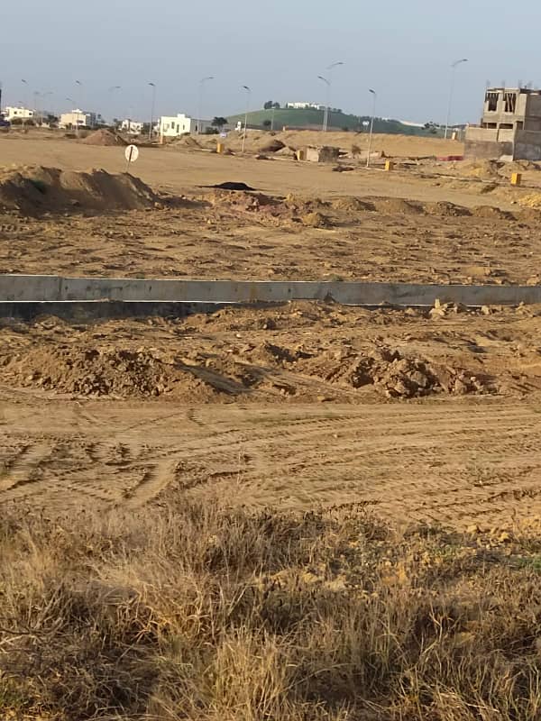 Ali Block residential plot available for sell in Bahria Town Karachi 9