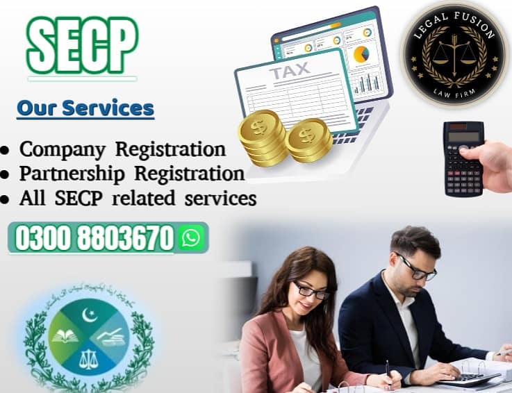 PEC , SECP , IPO , NGO , NTN , PRA , Tax Registration , Tax services 0