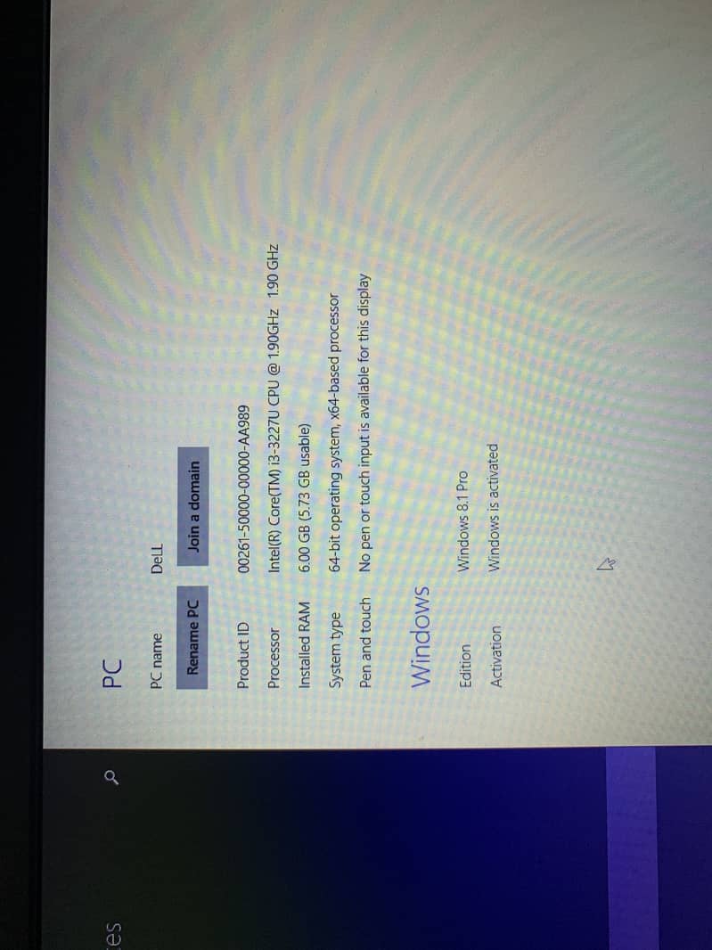 Lenova Thinkpad COREi3 64bit 4