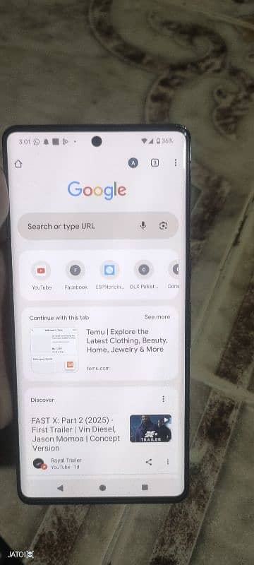Google pixel 7 pro 6