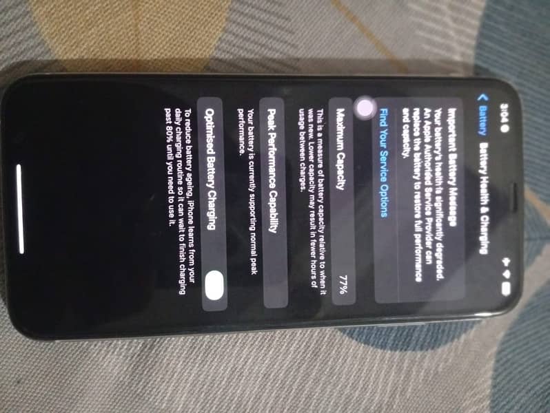 iphon XS Max 256 GB PTA Approved 5