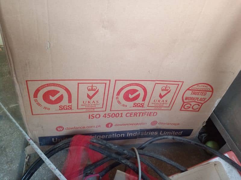 Dawlance Refrigerator box pack new urgent 1