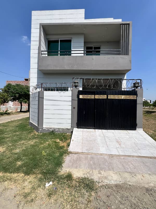 4 Marla corner brand new house available for sale in safari garden 11