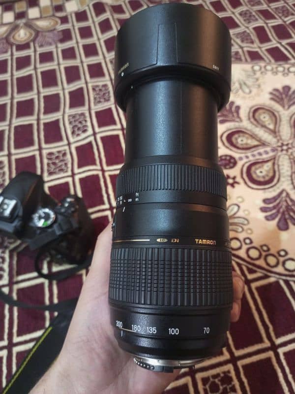 Nikon D3300 Camera, with kit lense and tamron 70-300mm macro lens 0