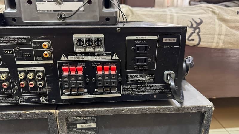 Kenwood Home theater System VR-616 5