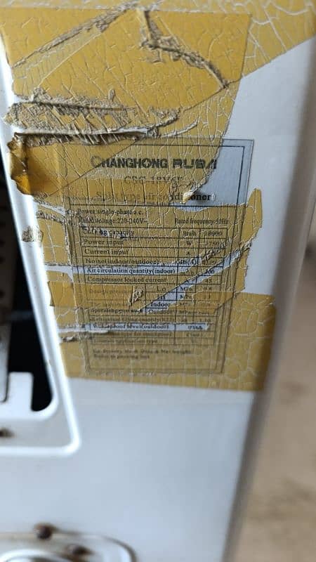 ChangHongRuba 1.5 TON Non inverter AC Working condition 2