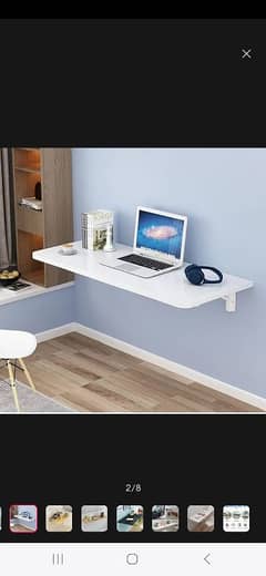 wall mounted foldable table