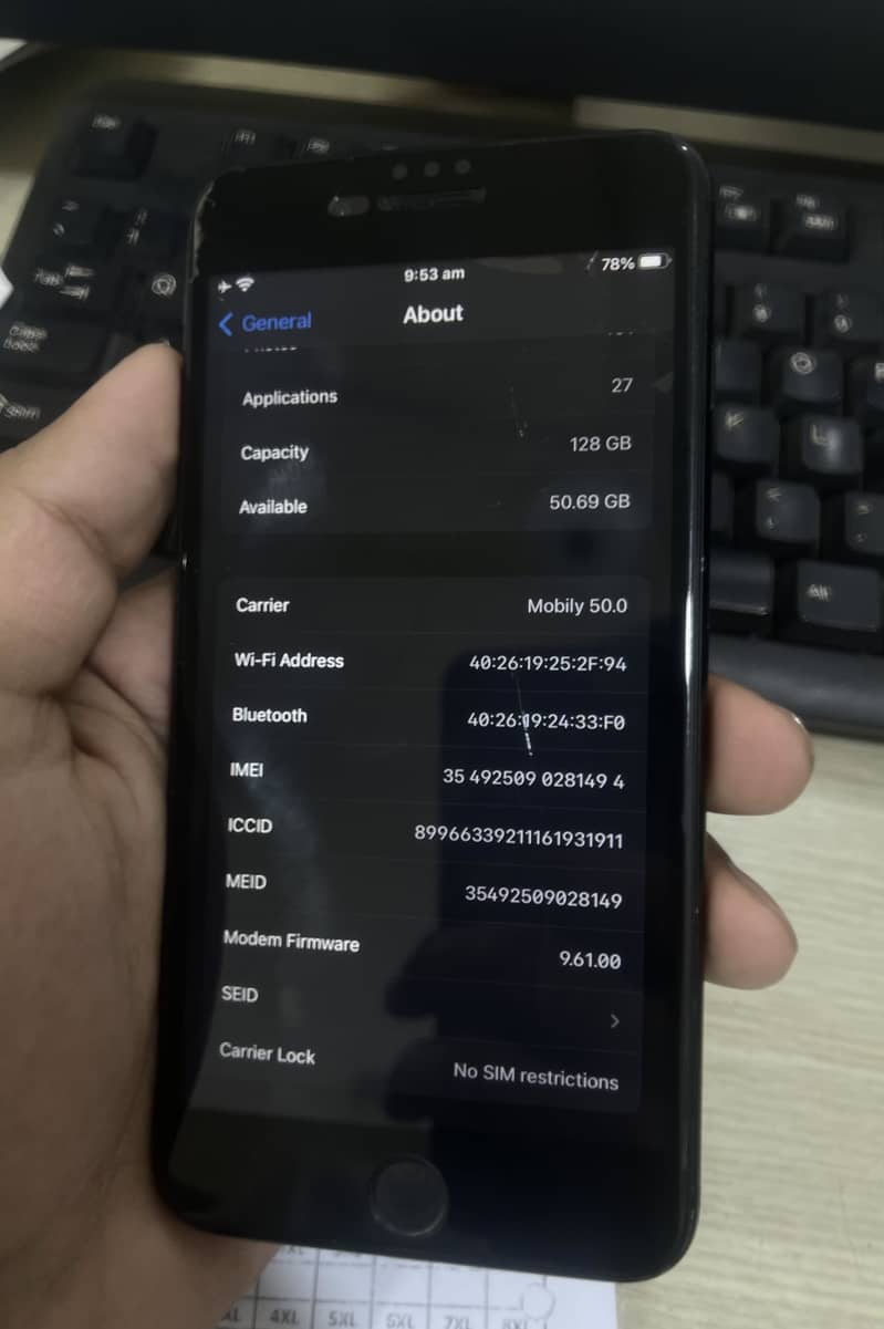 IPhone 7 Plus 128GB 0