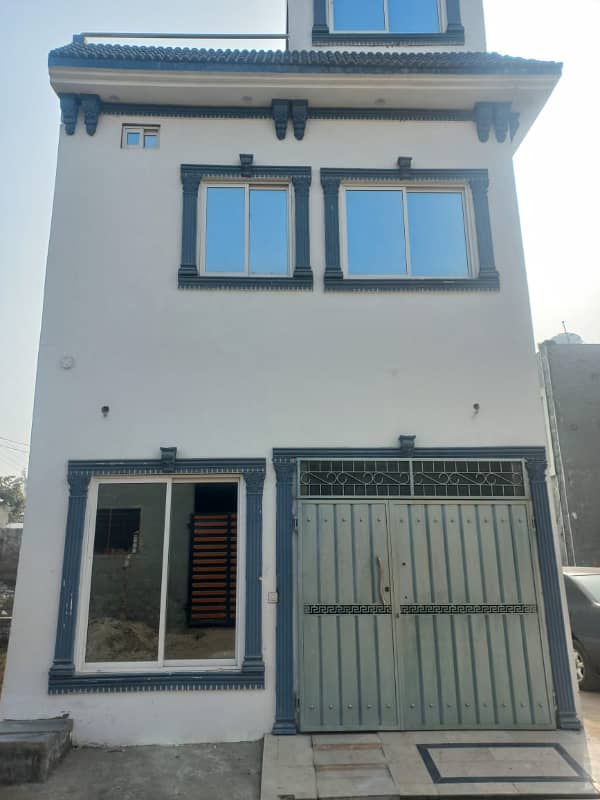 3 Marla corner house available for sale in Rehmat park near central park housing scheme 0