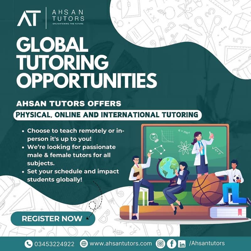 Ahsan Tutors Academy Online And Physical 1
