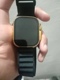 smart watch ultra golden addition