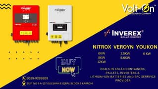 inverex nitrox 6kw 8kw 10kw hybrid inverters available at best price