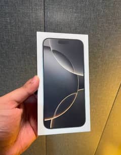 iphone 16 pro max black colour 1 tb uk model brand new factory unlock
