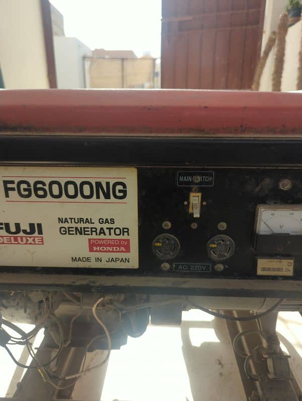 Fuji deluxe generator 4.5 kv 2