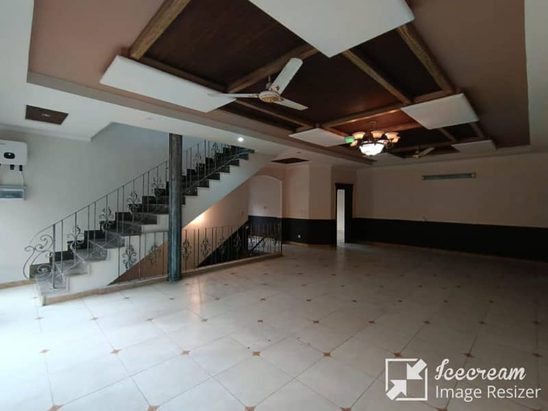 40x80 Marble Flooring Separate Gate Ground Portion With Servant Quarte Available On Rent In I-8 0