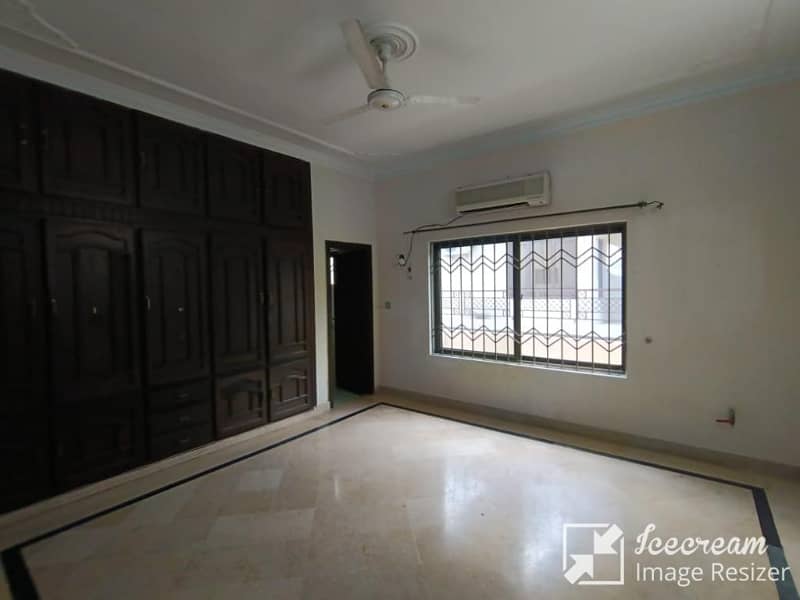 40x80 Marble Flooring Separate Gate Ground Portion With Servant Quarte Available On Rent In I-8 1