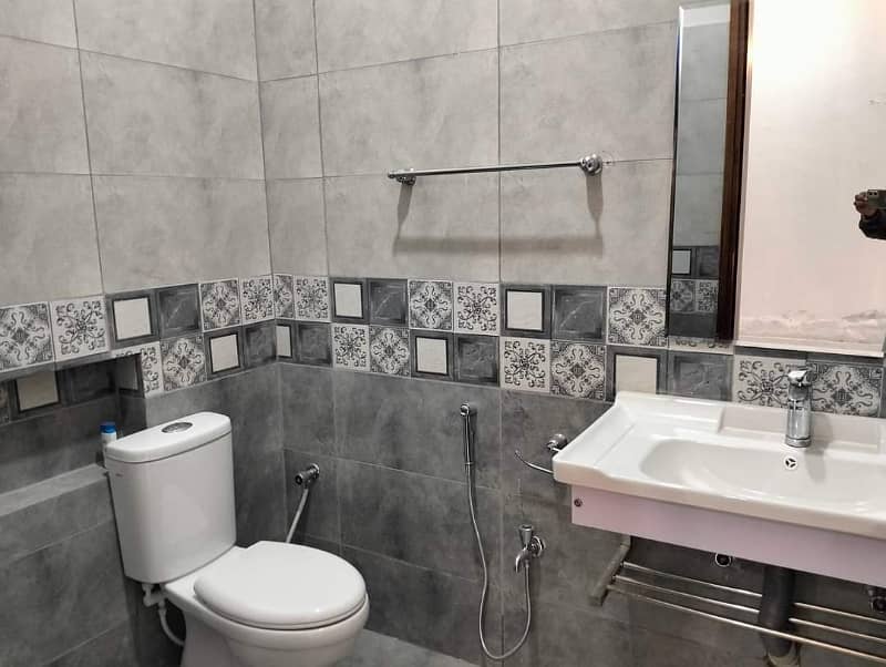 40x80 Marble Flooring Separate Gate Ground Portion With Servant Quarte Available On Rent In I-8 5