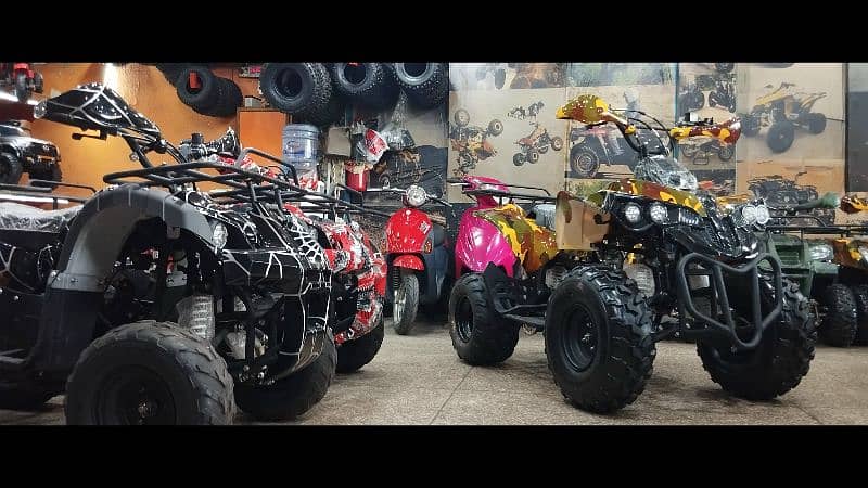 Adult size 8no. 110cc ATV Quad Bike 4 Wheeler for sale deliver all Pak 0